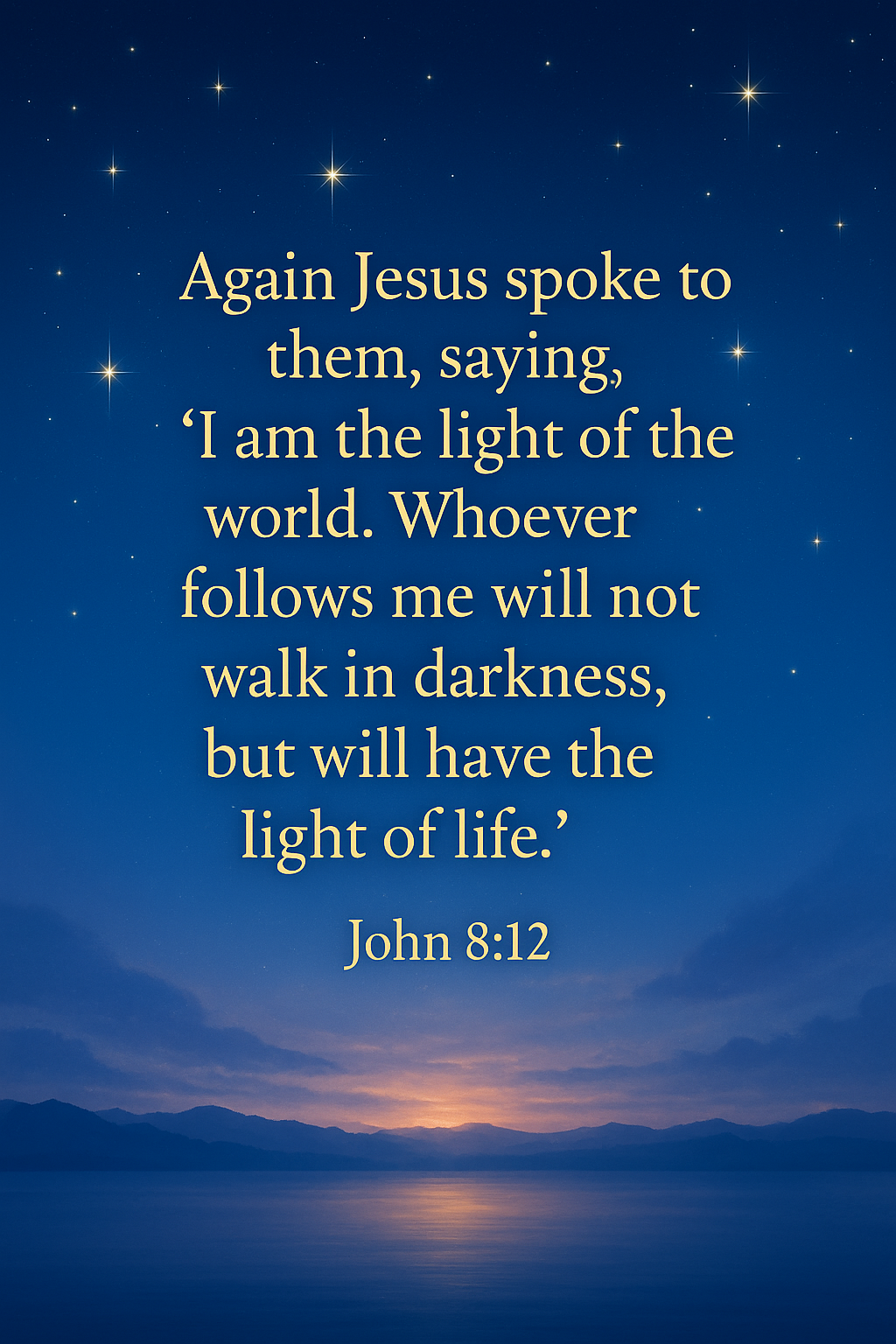 The Light of the World | John 8:12